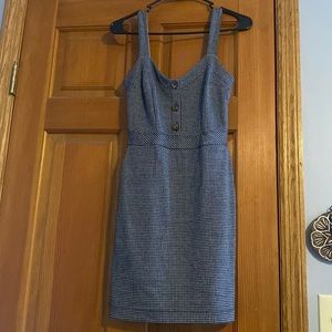 abercrombie and fitch button shift dress